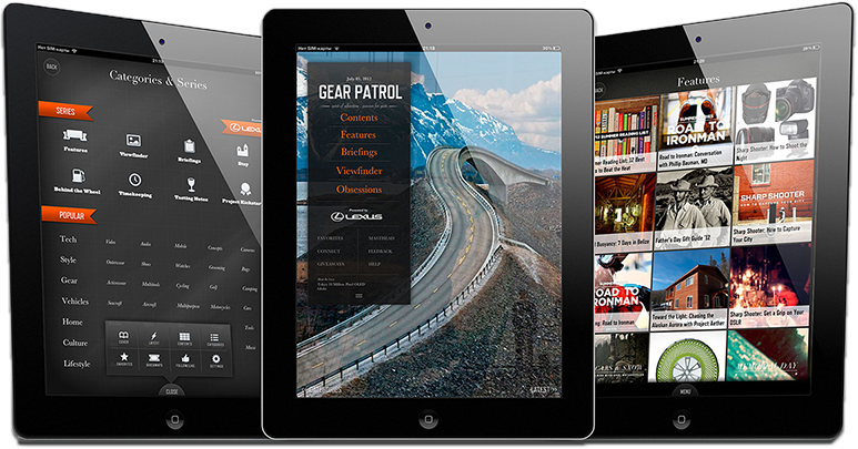 Gear Patrol App Preview 1