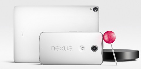 Android Lollipop, Nexus 6, Nexus 9